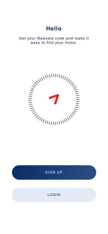 Bawsala onboarding screen